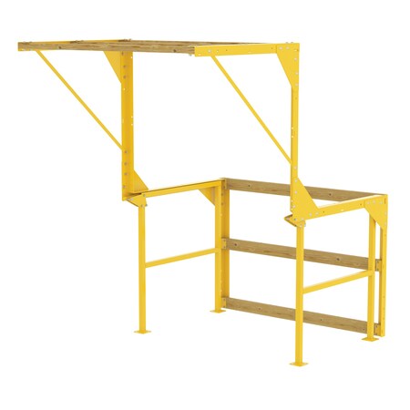 Vestil MEZZANINE SAFETY GATE, KNOCKDOWN MEZZ-KD-88T-93D